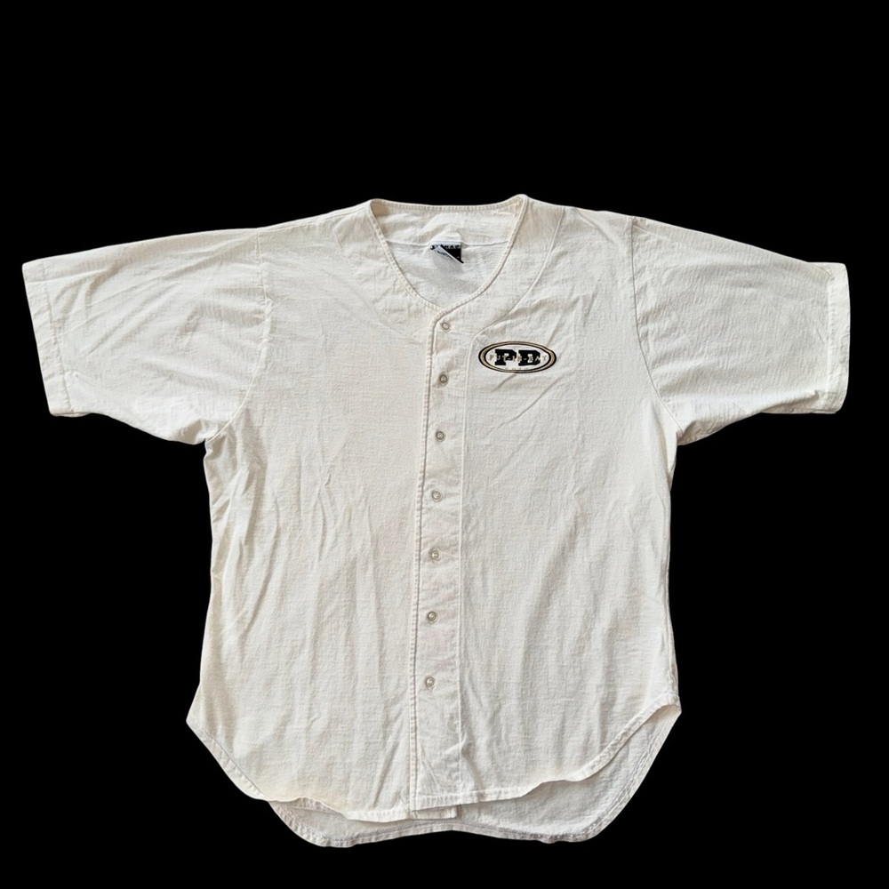 Vintage Signal Sports Put-In-Bay Ohio Jersey Men’s Large Cream Beige